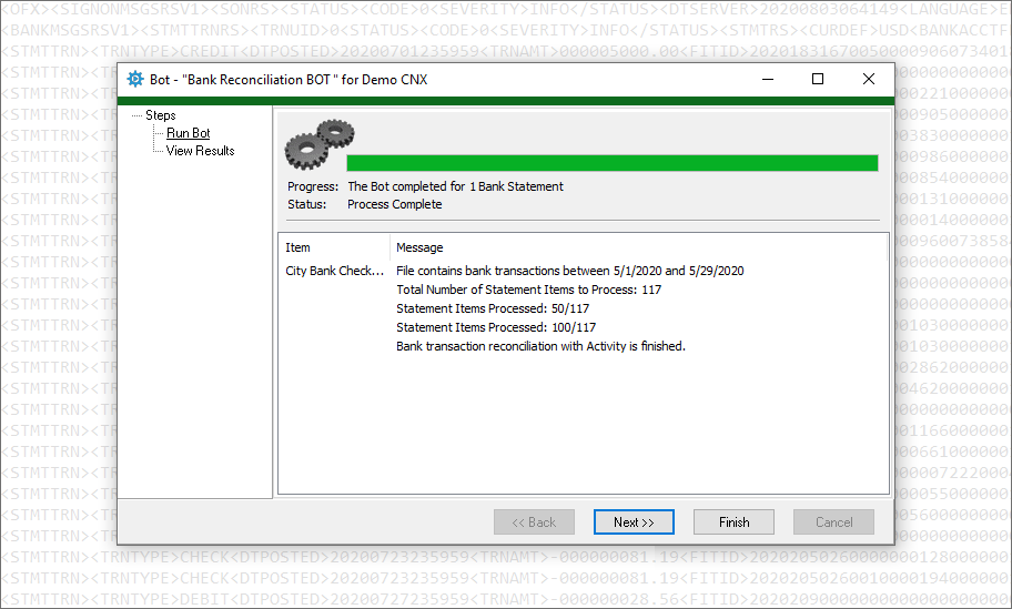 Automated Reconciliation
